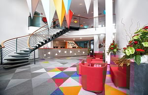 Lobby © Trans World Hotel Donauwelle