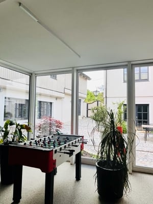 BüronbsTischfußball